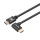 Kabel i złączka VIGGO DESIGN KABEL HDMI 2.0 VIGGO DESIGN CINEMA SERIES KĄTOWY 2M ^